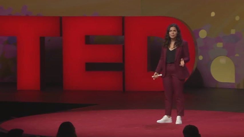 AMERICA FERRERA - TED TALK - MY IDENTITY IS A SUPERPOWER