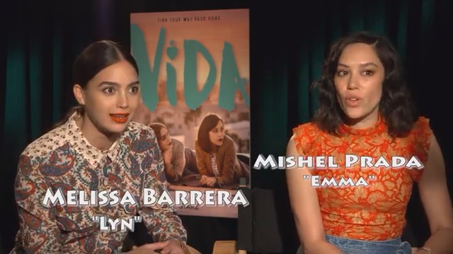 MELISSA BARRERA AND MISHEL PRADA -  ON INTIMATE SCENES IN VIDA